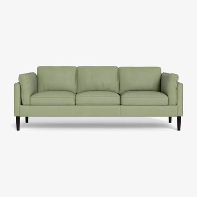 Heal's Heal's Sonno 4 Seater Sofa Siena Cotton Pistachio Wenge  Black Feet
