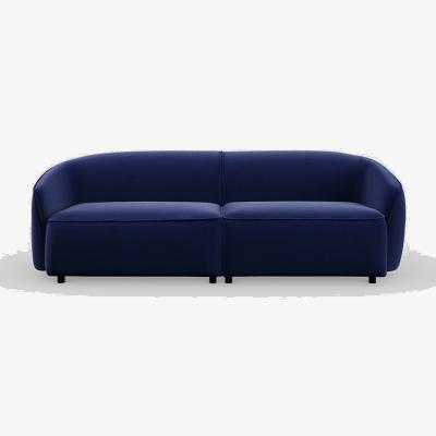 Heal's Heal's Aurelie 3 Seater Sofa Smart Luxe Velvet Midnight