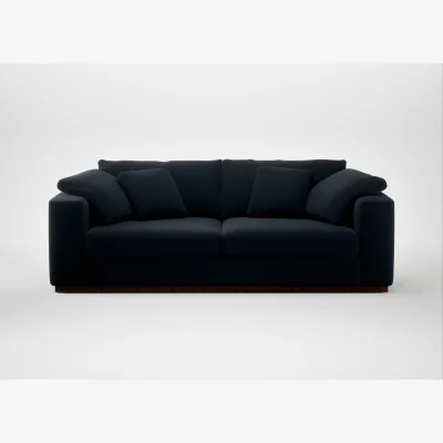 Heal's Heal's Trento 4 Seater Sofa Boucle Velvet Space