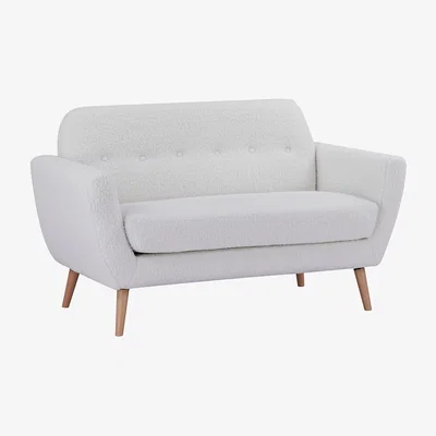 Homebase Scandi Savannah 2 Seat Sofa - Boucle