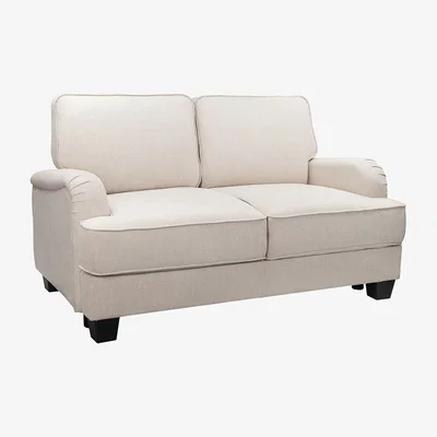 Homebase Dora 2 Seater Sofa in a Box - Natural