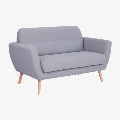 Homebase Scandi Savannah Sofa - Grey