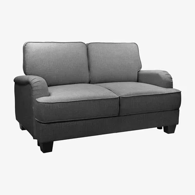Homebase Dora 2 Seater Sofa in a Box - Charcoal