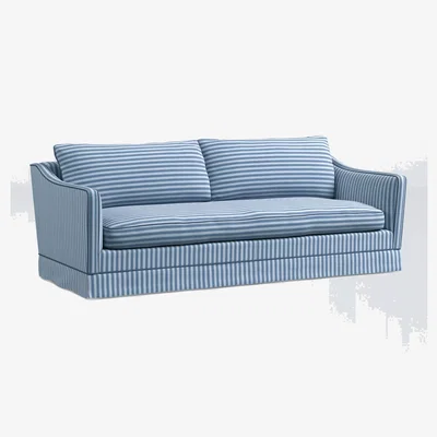 John Lewis John Lewis x Sanderson Islington Pinetum Stripe Large 3 Seater Sofa