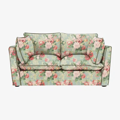 John Lewis John Lewis x Sophie Conran Cocobella Small Sofa, Classic Rose with Rosewood Velvet Trim