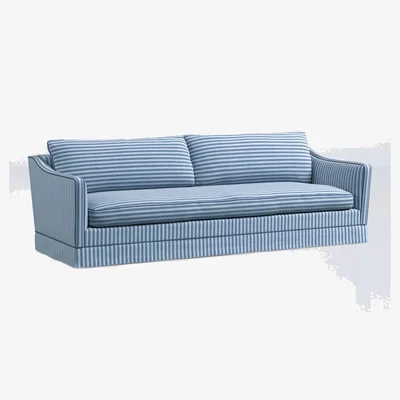 John Lewis John Lewis x Sanderson Islington Pinetum Stripe Grand 4 Seater Sofa