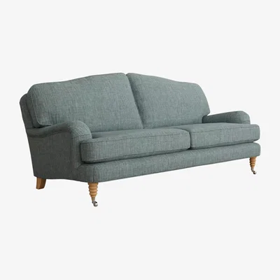 John Lewis Laura Ashley Lynden Large 3 Seater Sofa, Oak Leg