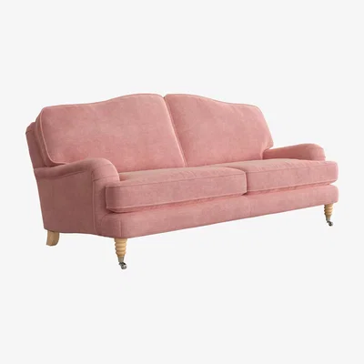 John Lewis Laura Ashley Lynden Large 3 Seater Sofa, Oak Leg