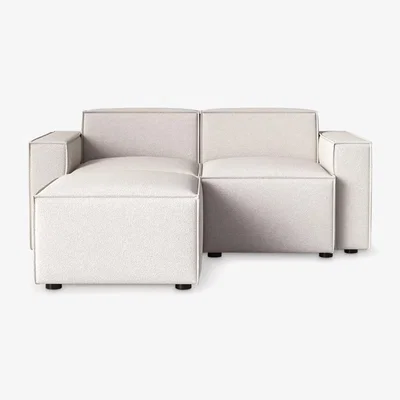 John Lewis Swyft Model 03 Medium 2 Seater Sofa with Ottoman