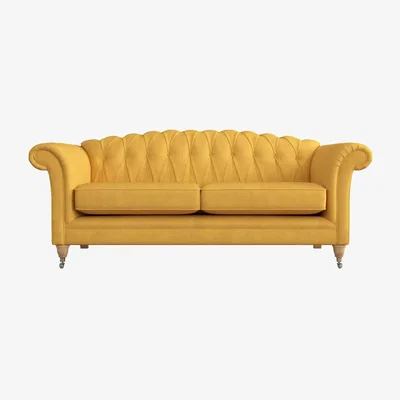 John Lewis Laura Ashley Gloucester Grand 4 Seater Sofa, Oak Leg