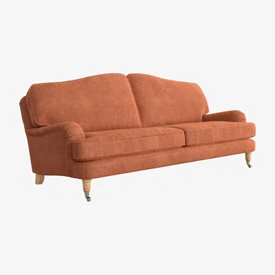 John Lewis Laura Ashley Lynden Grand 4 Seater Sofa, Oak Leg