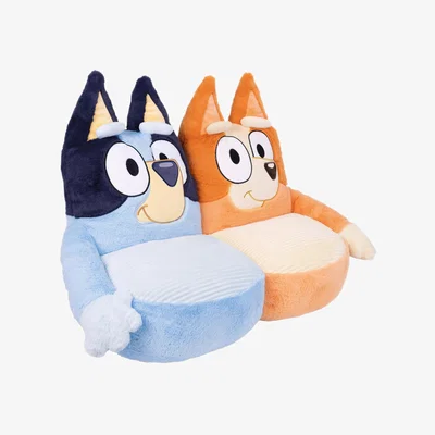 John Lewis Bluey Bingo & Bluey Plush Sofa