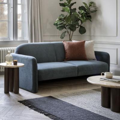 Knees Massa 3 Seater Sofa - Blue
