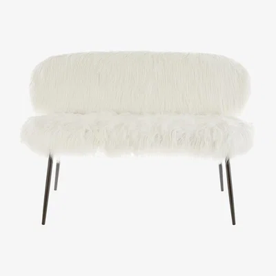 La Redoute Faux Fur Accent Sofa
