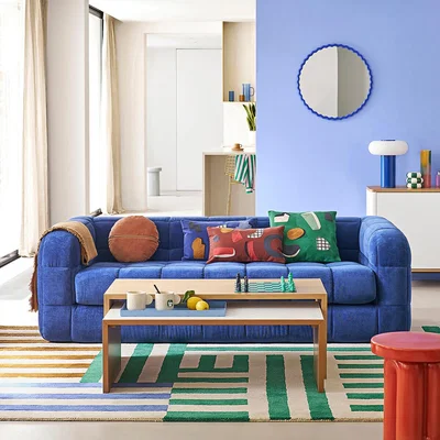 La Redoute Pieta 3-Seater Velvet Sofa