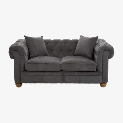 La Redoute Fabric Chesterfield 2 Seater Sofa