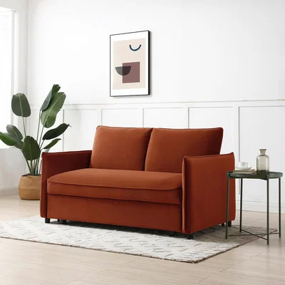 La Redoute Beatrice Velvet 2 Seater Pop Up Sofa Bed