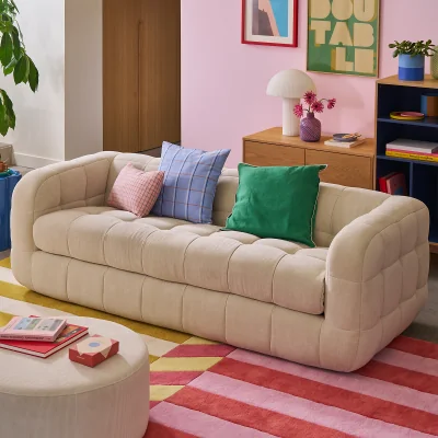 La Redoute Pieta 3-Seater Velvet Sofa