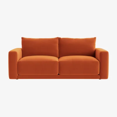 Loaf Little Softie Sofa, Large (Bobbing Buoy Clever Velvet)