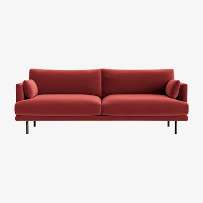 Loaf Jeffers Sofa Extra Large in Rocking Horse Clever Velvet