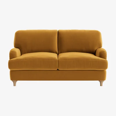 Loaf Jonesy Sofa, Small (Butterscotch Clever Velvet)