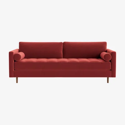 Loaf Chill Century Sofa Extra large in Rocking Horse Clever Velvet