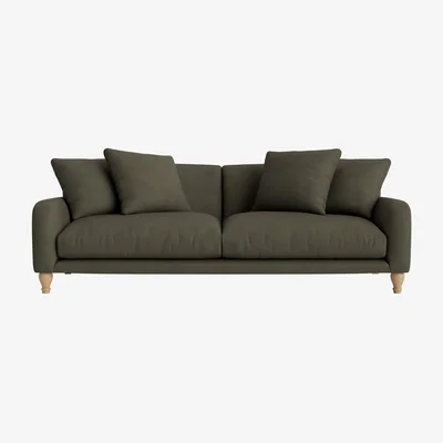 Loaf Bear Hug Sofa, Extra Large (Woody Walk Clever Cotton)
