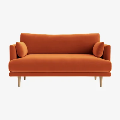 Loaf Jeffers Sofa, Medium (Bobbing Buoy Clever Velvet)