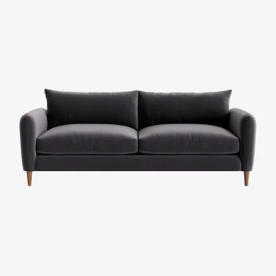 Loaf Squishmeister Sofa, Large (Wire Wool Clever Velvet)