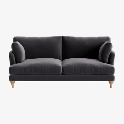 Loaf Smithy Sofa, Medium (Wire Wool Clever Velvet)