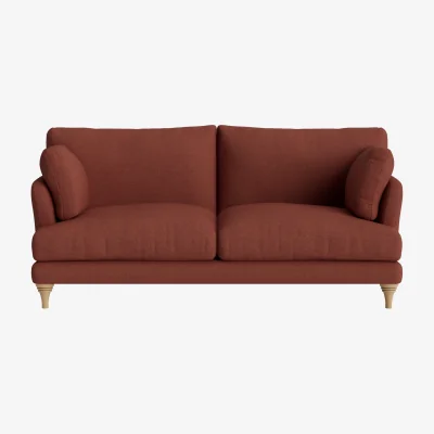 Loaf Smithy Sofa, Medium (Brick Dust Clever Slubby Linen)