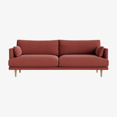 Loaf Jeffers Sofa, Extra Large (Summer Pudding Clever Linen)