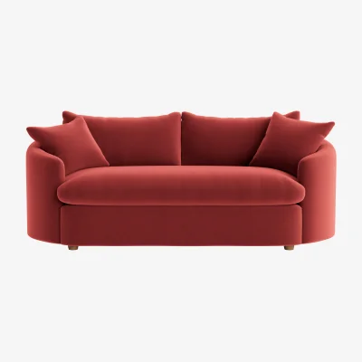 Loaf Curvella Sofa, Medium (Rocking Horse Clever Velvet)