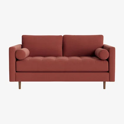 Loaf Chill Century Sofa Medium in Summer Pudding Clever Linen