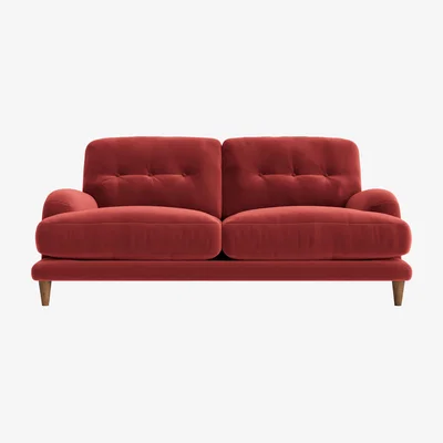 Loaf Sugar Bum Sofa - Small - Clever Velvet - Rocking Horse