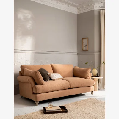 Marks & Spencer BARKER AND STONEHOUSE Isla Fabric Extra Large 3 Seater Sofa Tan