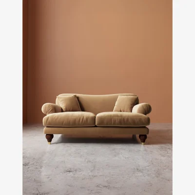 Marks & Spencer Swoon Willows Easy Velvet 2 Seater Sofa Tan