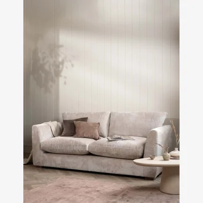 Marks & Spencer BARKER AND STONEHOUSE Palmer Textured Chenille 2 Seater Sofa Neutral
