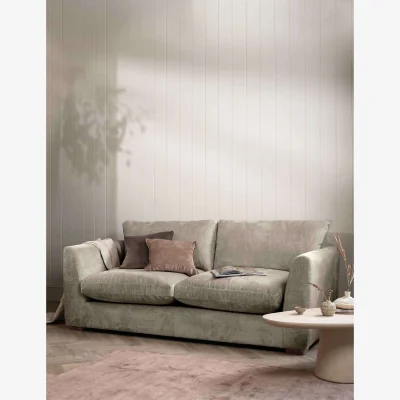 Marks & Spencer BARKER AND STONEHOUSE Palmer Textured Chenille 2 Seater Sofa Grey