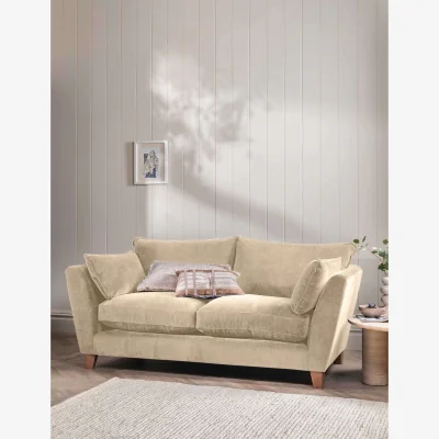 Marks & Spencer BARKER AND STONEHOUSE Irving Chenille Large 3 Seater Sofa Neutral