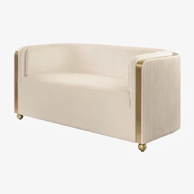My Furniture Ozman Two Seat Sofa – Chalk