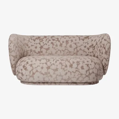 Made in Design Rico 2 seater sofa textile beige / L 148 cm - UK version - Ferm Living