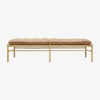 Made in Design OW150 Sofa leather brown / Ole Wanscher - 1963