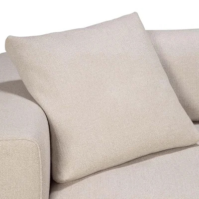 Made in Design Accessory textile white / Back cushion for Mellow sofa - Ethnicraft