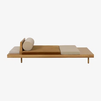 Made in Design Sofa / Divan Place des Victoires textile / 200 x 110 cm - Exclusive - Lelièvre Paris