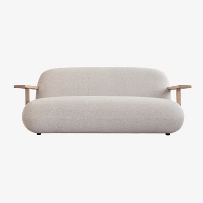 Nordic Nest 101 Copenhagen Toe Sofa Natural oak-off white