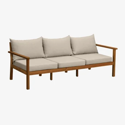 Nordic Nest 1898 Stockaryd sofa 3-seater teak/beige