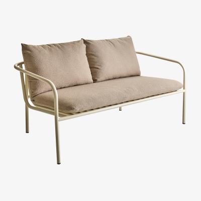 Nordic Nest Brafab Bendt sofa Teddy beige-pearl white