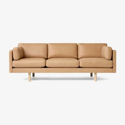 Nordic Nest Fredericia Furniture EJ220 2033 sofa 3 seater sofa Vegeta leather 90-oak