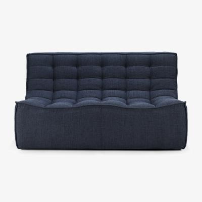 Nordic Nest Ethnicraft N701 sofa 2-seater Graphite Eco